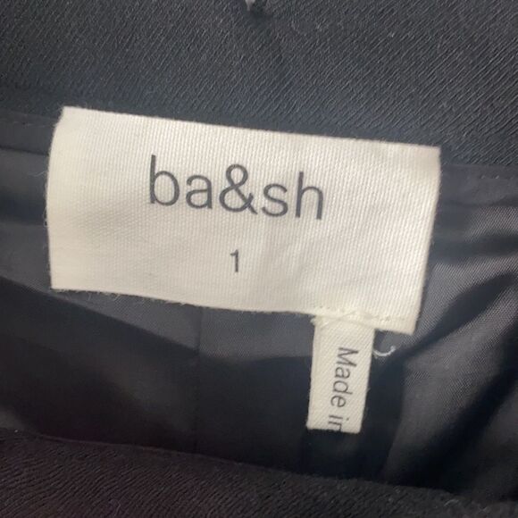 BA & SH “Batik Noir Lady Pants” Wide Leg Belted Trousers - Picture 5 of 10